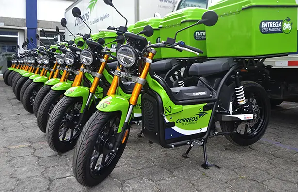 motos electricas Nuuk cargopro para Correos Costa Rica